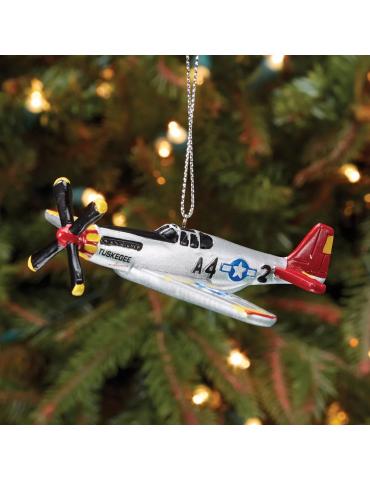 SUSPENSION DE NOEL TUSKEGEE AIRMEN P51 MUSTANG