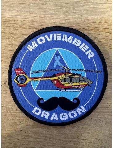 PATCH TISSUS MOVEMBER DRAGON 13- SECURITE CIVILE 2025