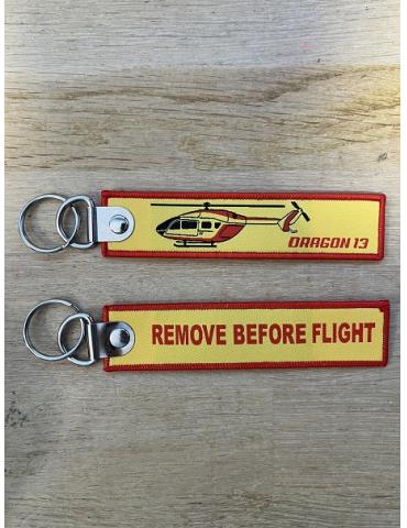 PORTE CLES FLAMME DRAGON 13 2025