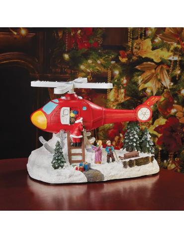 DECO DE NOEL HELICOPTERE 