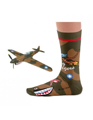 PAIRE DE CHAUSSETTES P40 FLYING TIGERS