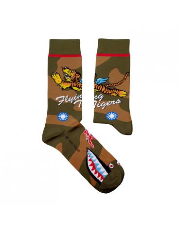 PAIRE DE CHAUSSETTES P40 FLYING TIGERS