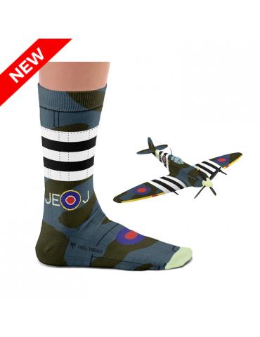 PAIRE DE CHAUSSETTES SPITFIRE INVASION STRIPES
