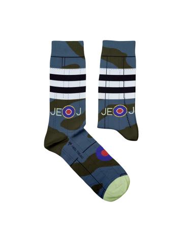 PAIRE DE CHAUSSETTES SPITFIRE INVASION STRIPES