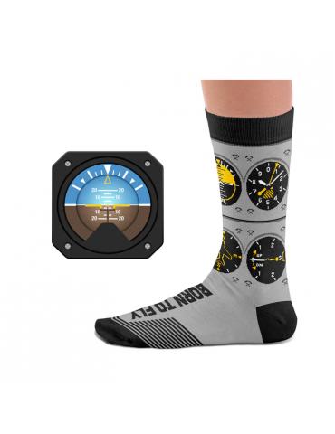PAIRE DE CHAUSSETTES AIRCRAFT INSTRUMENTS