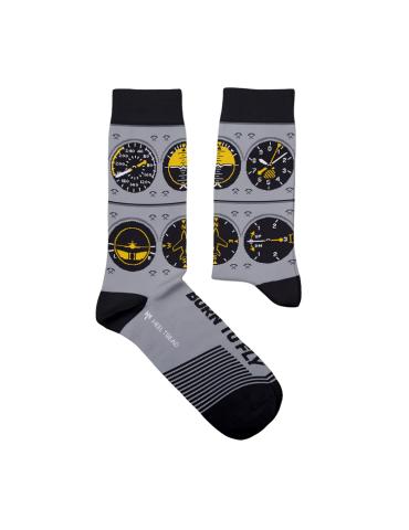 PAIRE DE CHAUSSETTES AIRCRAFT INSTRUMENTS