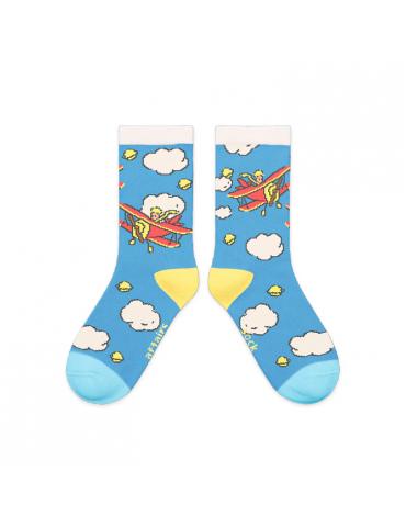 PAIRE DE CHAUSSETTES AVIATOR LE PETIT PRINCE ENFANT