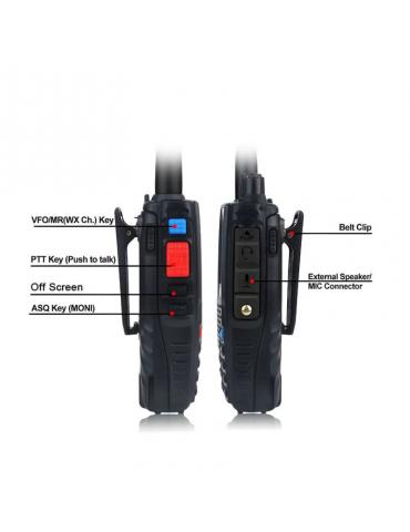 RADIO QYT KT-A16 EMETTEUR RECEPTEUR108-136 Mhz