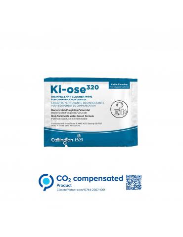 LOT DE 10 LINGETTES NETTOYANTES DESINFECTANTES KI-OSE320