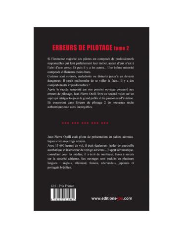 EREURS DE PILOTAGE 2 poche
