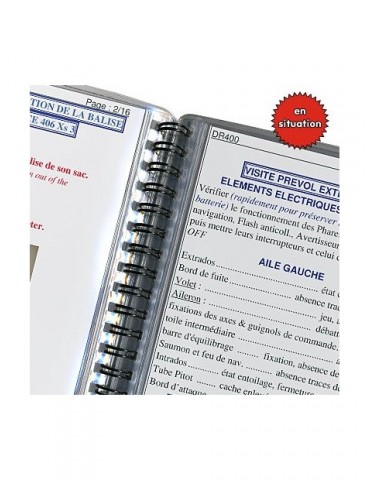 PROTEGE CHECK-LIST 9 ONGLETS