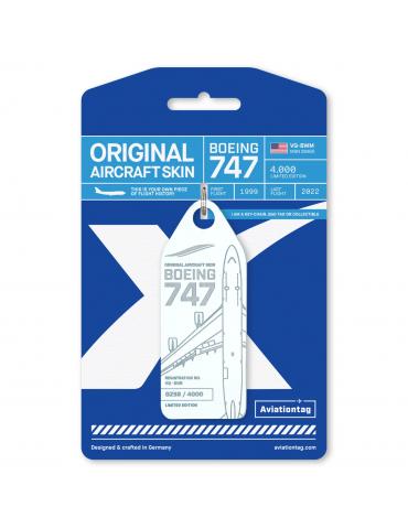 PORTE CLES BOEING 747 BQ-VWM AVIATIONTAG