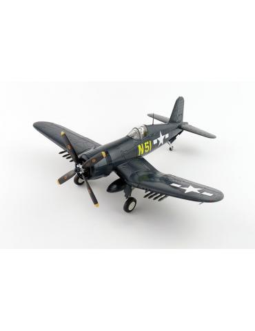 MAQUETTE METAL F4U-4  CORSAIR N51 JOHN GLENN VMF-155 CHINA 1945