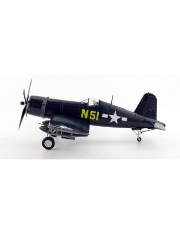 MAQUETTE METAL F4U-4  CORSAIR N51 JOHN GLENN VMF-155 CHINA 1945