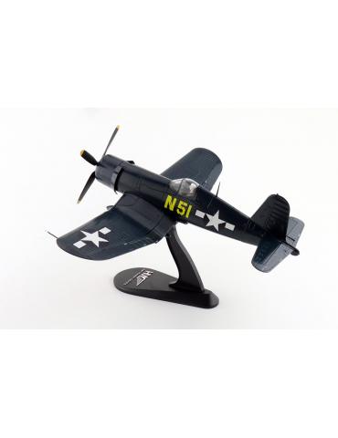 MAQUETTE METAL F4U-4  CORSAIR N51 JOHN GLENN VMF-155 CHINA 1945