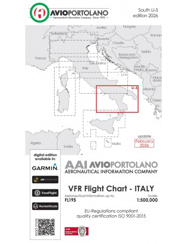 CARTE ITALIE CENTRE  LI-4 2026