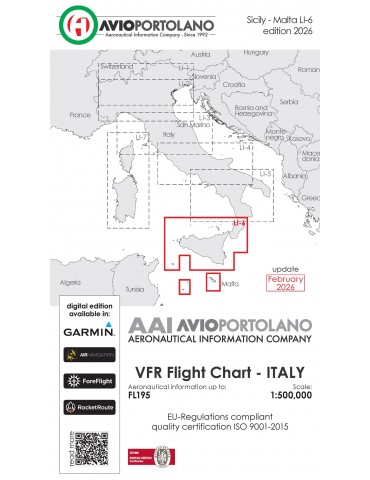 CARTE ITALIE LI-6  SICILE 2026