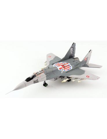 MAQUETTE METAL MIG 29 A FULCRUM 1 ELT "WING CDR.MARIAN PISAREK" POLISH AIR FORCE