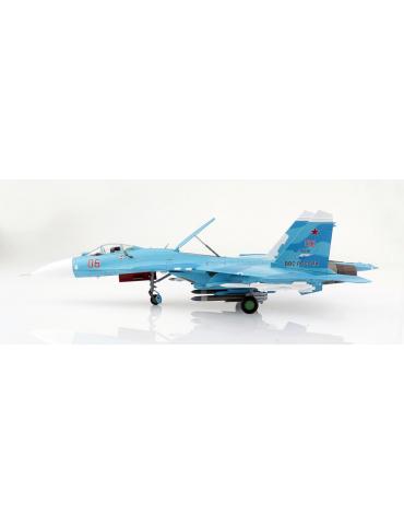 MAQUETTE METAL SU-27M FLANKER B RED 06 RUSSIAN AIR FORCE 2013
