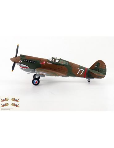 MAQUETTE METAL P-40 HAWK 81-A2 "AVG" ROBERT SMITH, 3RD PURSUIT SQN, NOVEMBER 1941
