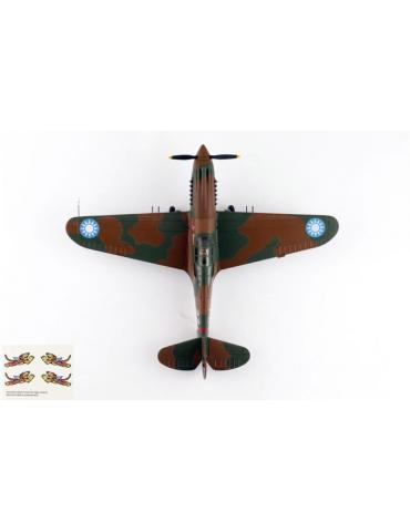 MAQUETTE METAL P-40 HAWK 81-A2 "AVG" ROBERT SMITH, 3RD PURSUIT SQN, NOVEMBER 1941