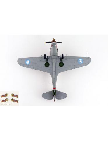 MAQUETTE METAL P-40 HAWK 81-A2 "AVG" ROBERT SMITH, 3RD PURSUIT SQN, NOVEMBER 1941