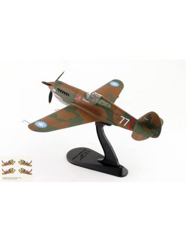 MAQUETTE METAL P-40 HAWK 81-A2 "AVG" ROBERT SMITH, 3RD PURSUIT SQN, NOVEMBER 1941