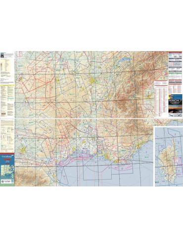 CARTE AERO CARTABOSSY SUD EST PLASTIFIEE 1/500.000 2026