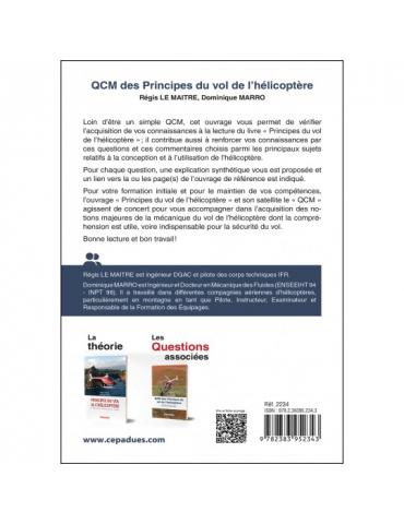 QCM DES PRINCIPES DE VOL DE L'HELICOPTERE