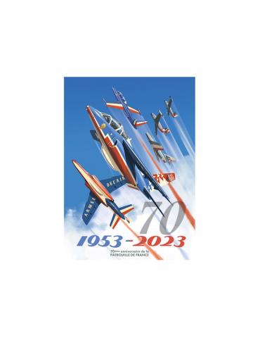 POSTER 70 ANS PAF 30 X 40 OLIVIER DAUGER