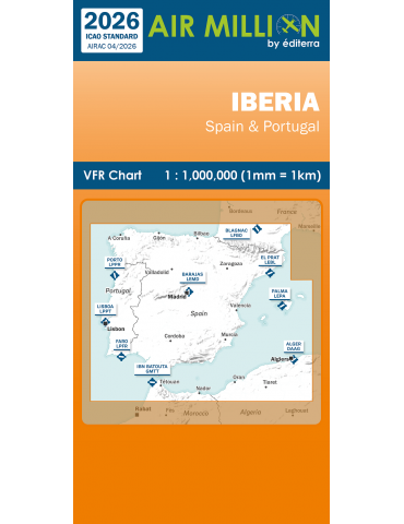 CARTE AIR MILLION IBERIA-ESPAGNE, PORTUGAL 2026