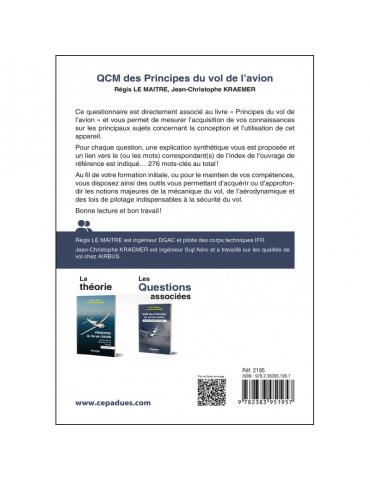 QCM DES PRINCIPES DE VOL DE L'AVION