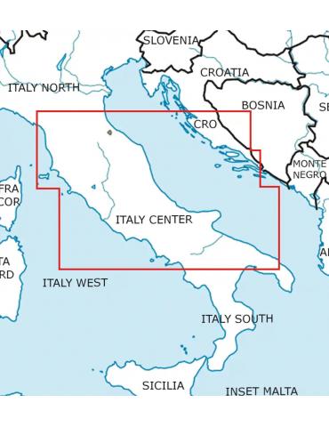 CARTE ITALIE CENTRE  ROGERS DATA