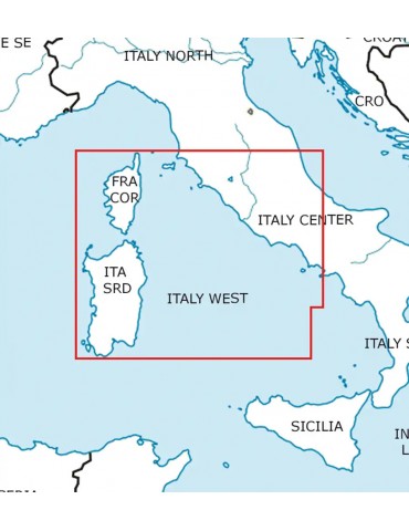 CARTE ITALIE NORD ROGERS...