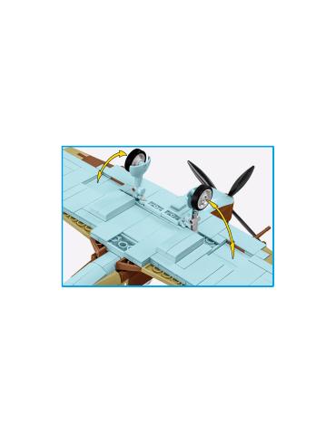 MAQUETTE SPITFIRE SUPERMARINE COBI