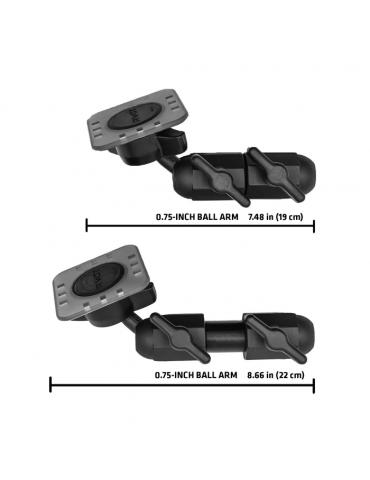 ENSEMBLE VENTOUSE DOUBLE + BRAS EXTENSIBLE+ADAPTATEUR  PIVOT