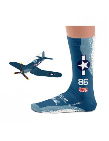 CHAUSSETTES F4U CORSAIR LUCY BELLE