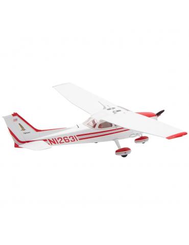 MAQUETTE MÉTAL CESSNA 172 ROUGE ÉCHELLE 1/72