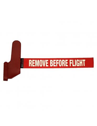 CACHE PITOT COUDÉ VINYL ROUGE