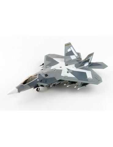 MAQUETTE METAL F22 RAPTOR LOKHEED MARTIN  "SPLINTER CAMOUFLAGE " USAF