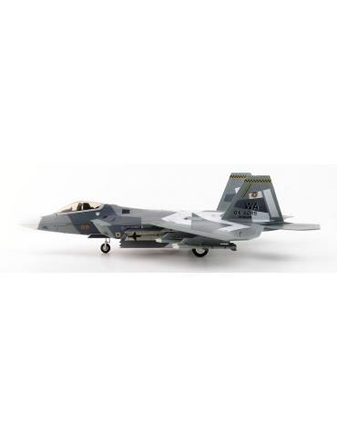 MAQUETTE METAL F22 RAPTOR LOKHEED MARTIN  "SPLINTER CAMOUFLAGE " USAF