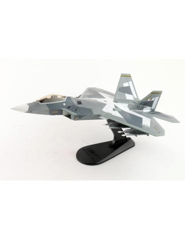 MAQUETTE METAL F22 RAPTOR LOKHEED MARTIN  "SPLINTER CAMOUFLAGE " USAF