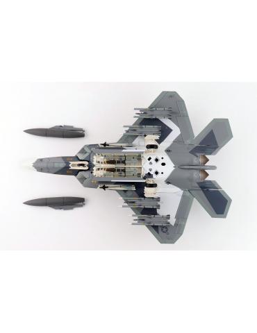 MAQUETTE METAL F22 RAPTOR LOKHEED MARTIN  "SPLINTER CAMOUFLAGE " USAF