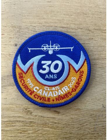 PATCH 30 ANS CANADAIRS TISSUS