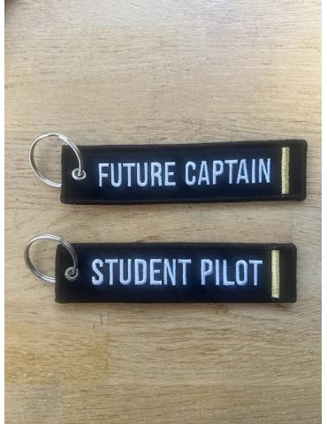PORTE CLES FLAMME STUDENT PILOT -FUTUR CAPTAIN