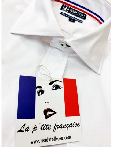 CHEMISE LA P'TITE FRANCAISE MC