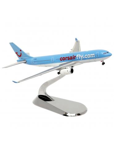 MAQUETTE METAL A330-200 CORSAIR AVEC SOCLE 1/400