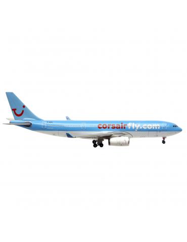 MAQUETTE METAL A330-200 CORSAIR AVEC SOCLE 1/400