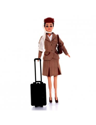POUPEE HÔTESSE DE L'AIR EMIRATES