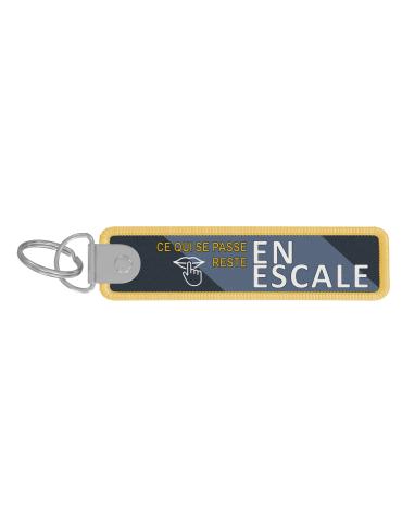 PORTE CLES REMOVE BEFORE FLIGHT - CE QUI SE PASSE EN ESCALE